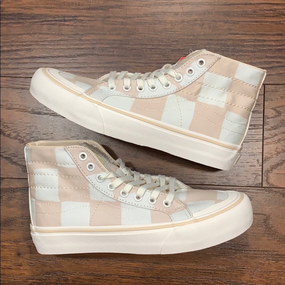 VANS SK8-Hi DECON BIG CHECKERBOARD Mcdmia/MrshmWMN - Picture 14 of 16